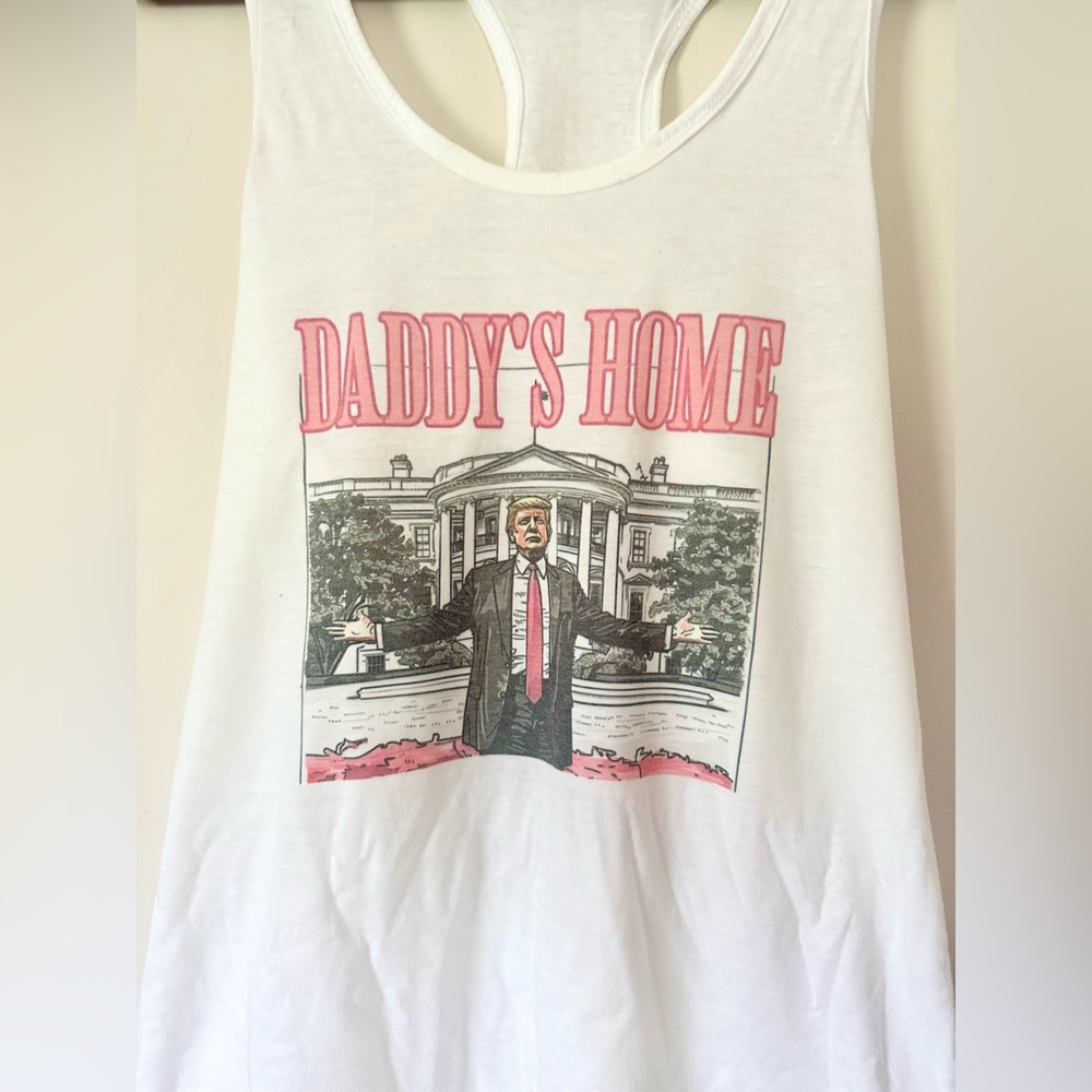 Women’s Trump Daddy’s Home Racerback Tank Top